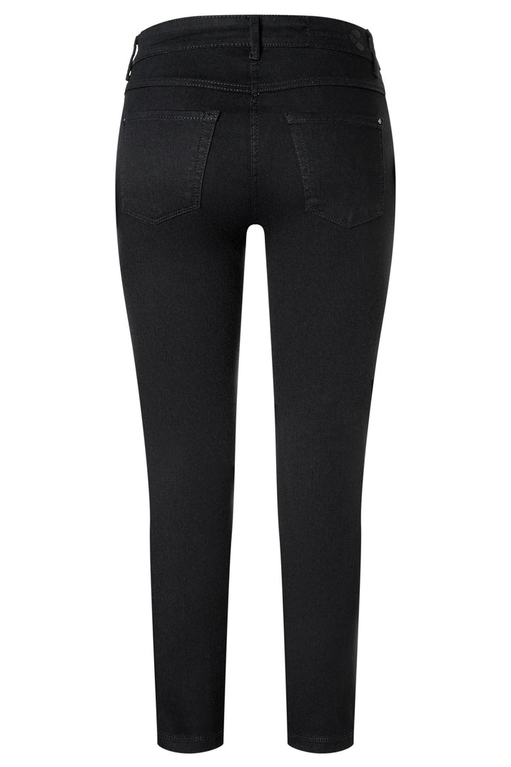 Black jeans on a white background