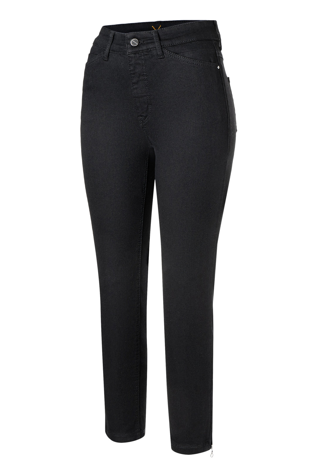 Mac Dream Chic Black-Black Denim Jeans 29L 5471-91-0355L, three-quarter packshot