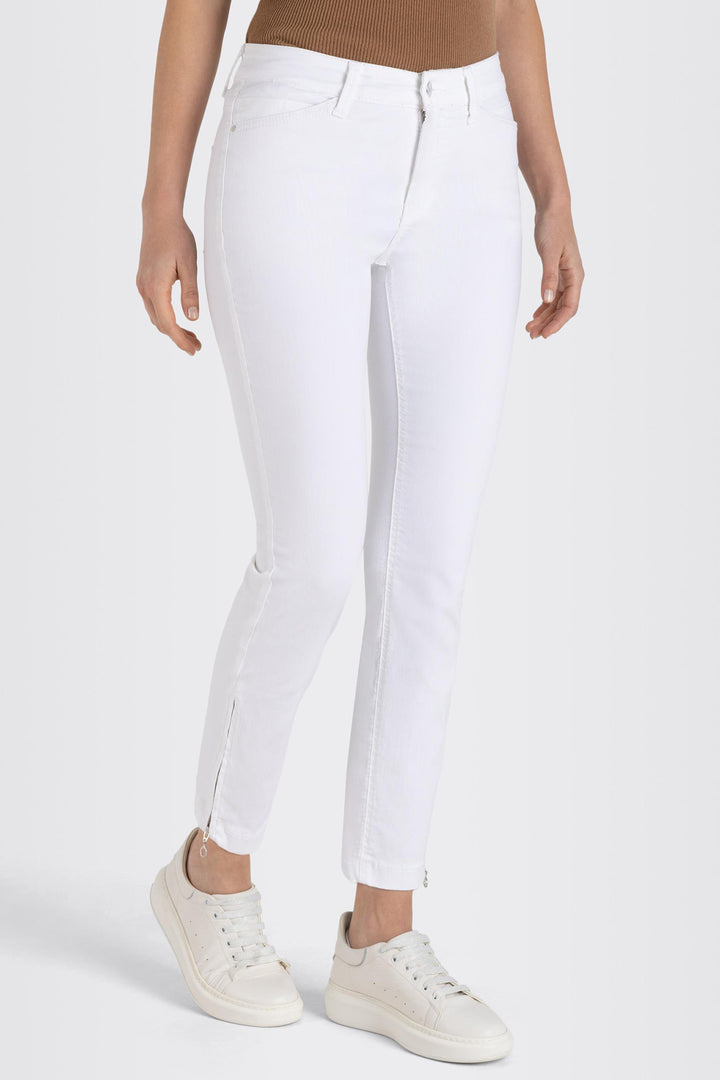 Mac Dream Chic Jeans White Denim 5471-90-0355L D010 - Shirley Allum Boutique