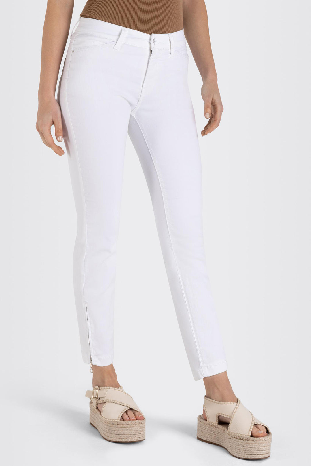Mac Dream Chic Jeans White Denim 5471-90-0355L D010 - Shirley Allum Boutique