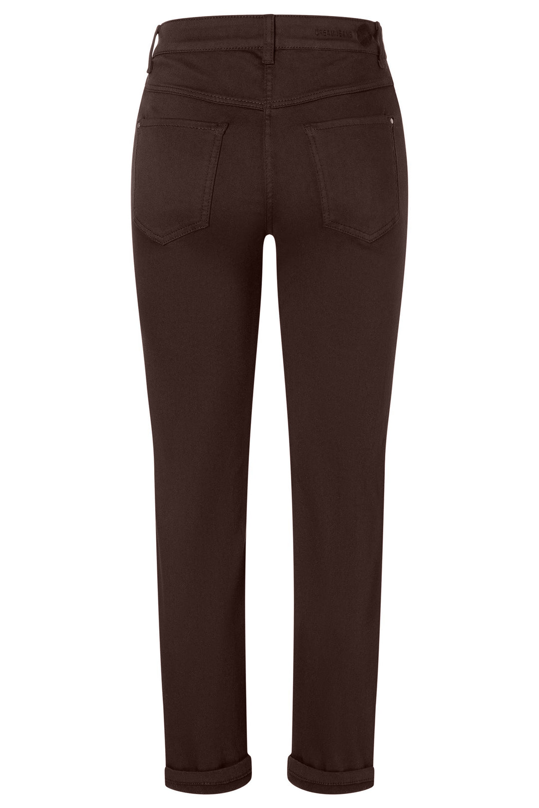 Mac Dream Cropped 5403-00-0355 290R Deep Brown Denim Jeans
