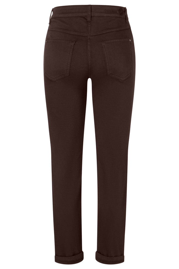 Mac Dream Cropped 5403-00-0355 290R Deep Brown Denim Jeans