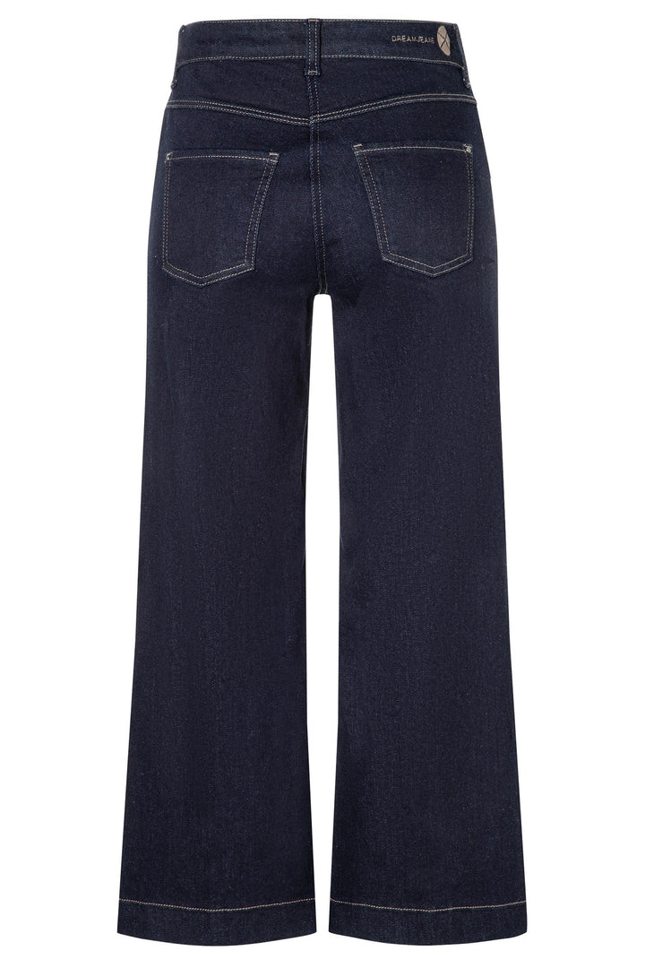 Mac Dream Cullotte 5444-90-0357 D683 Blue Fashion Rinsed Jeans Dream Authentic