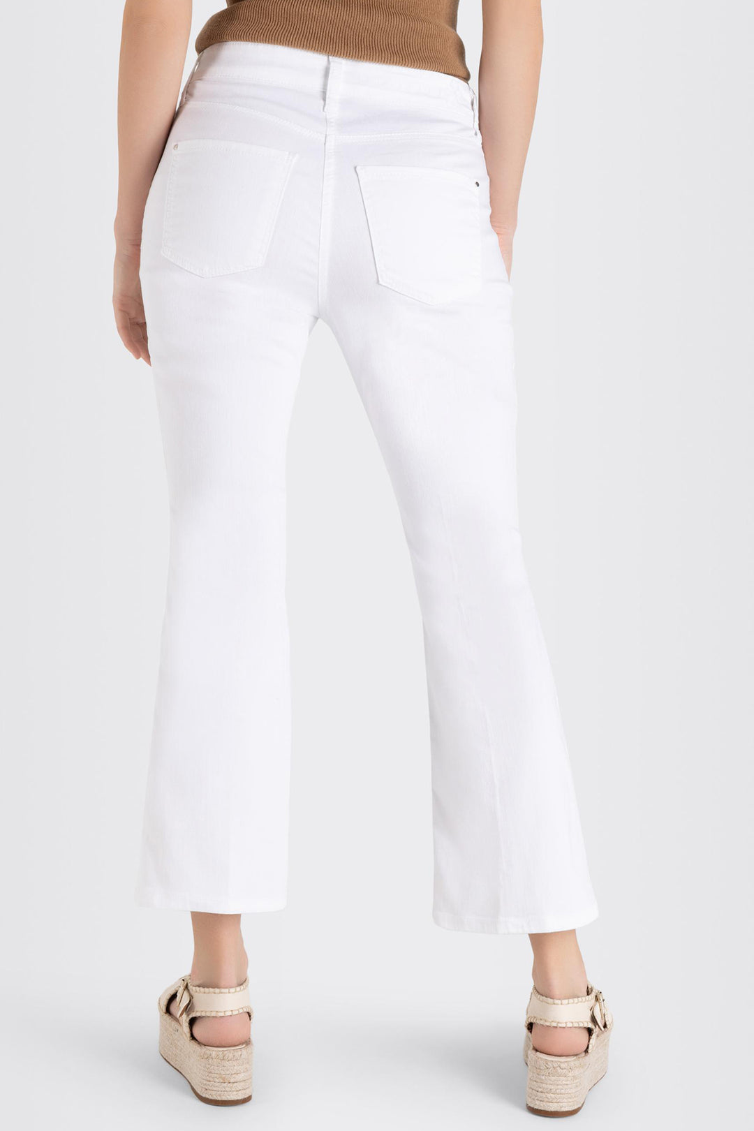 Mac Dream Kick Authentic Jeans White Denim 5416-90-0357 D010 - Shirley Allum Boutique