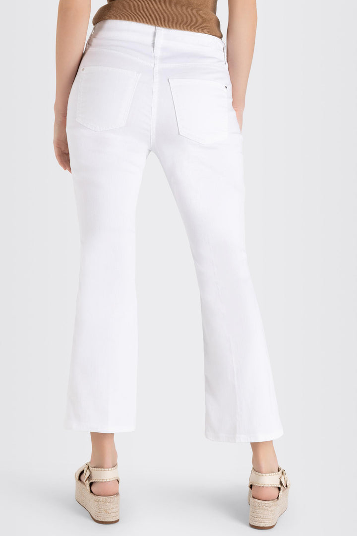 Mac Dream Kick Authentic Jeans White Denim 5416-90-0357 D010 - Shirley Allum Boutique
