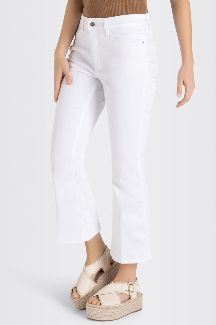 Mac Dream Kick Authentic Jeans White Denim 5416-90-0357 D010 - Shirley Allum Boutique
