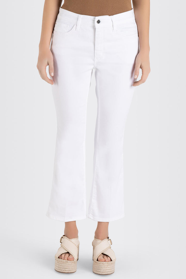 Mac Dream Kick Authentic Jeans White Denim 5416-90-0357 D010 - Shirley Allum Boutique