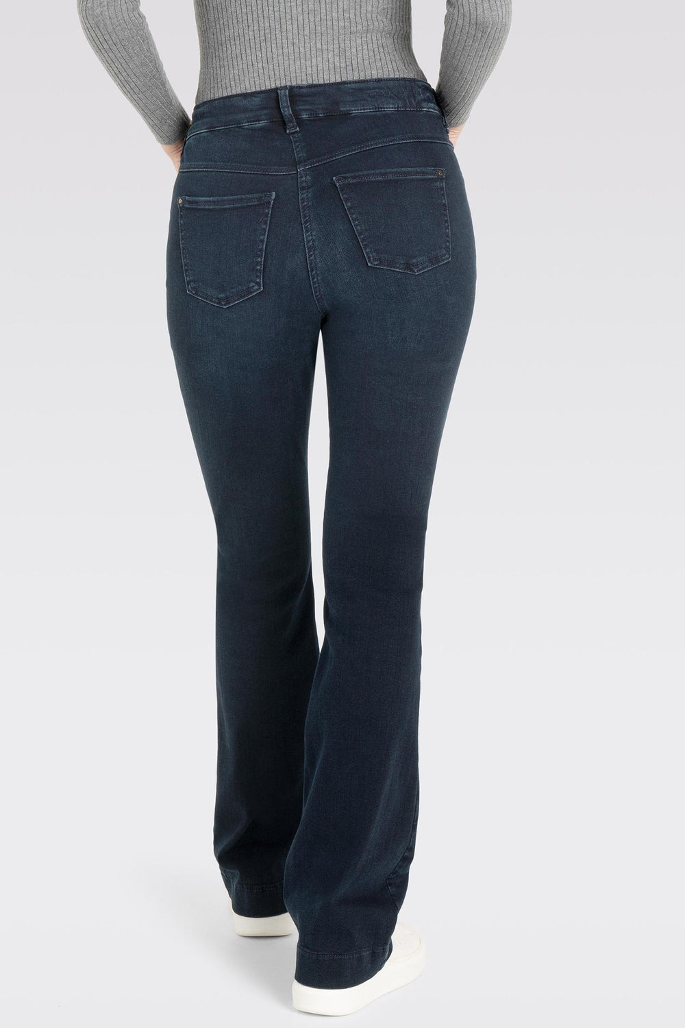 Mac Jeans Dream Boot Authentic Midnight Blue Wash Mega Flex 5429-90-0358L D858 - Shirley Allum Boutique