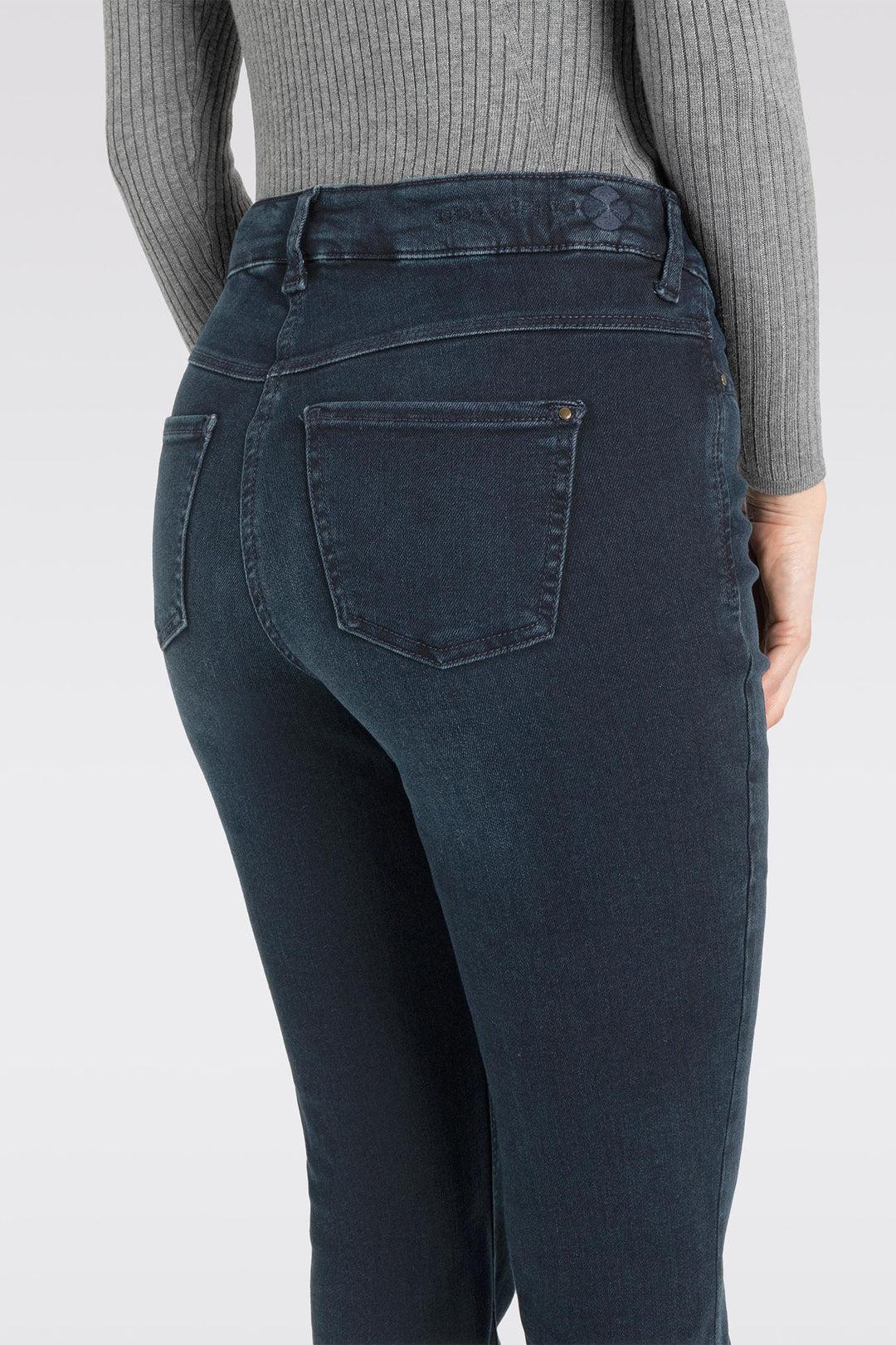 Mac Jeans Dream Boot Authentic Midnight Blue Wash Mega Flex 5429-90-0358L D858 - Shirley Allum Boutique