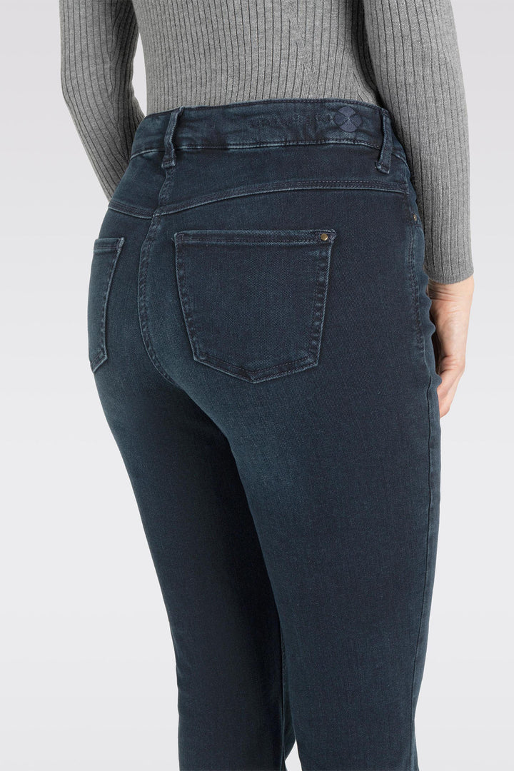 Mac Jeans Dream Boot Authentic Midnight Blue Wash Mega Flex 5429-90-0358L D858 - Shirley Allum Boutique