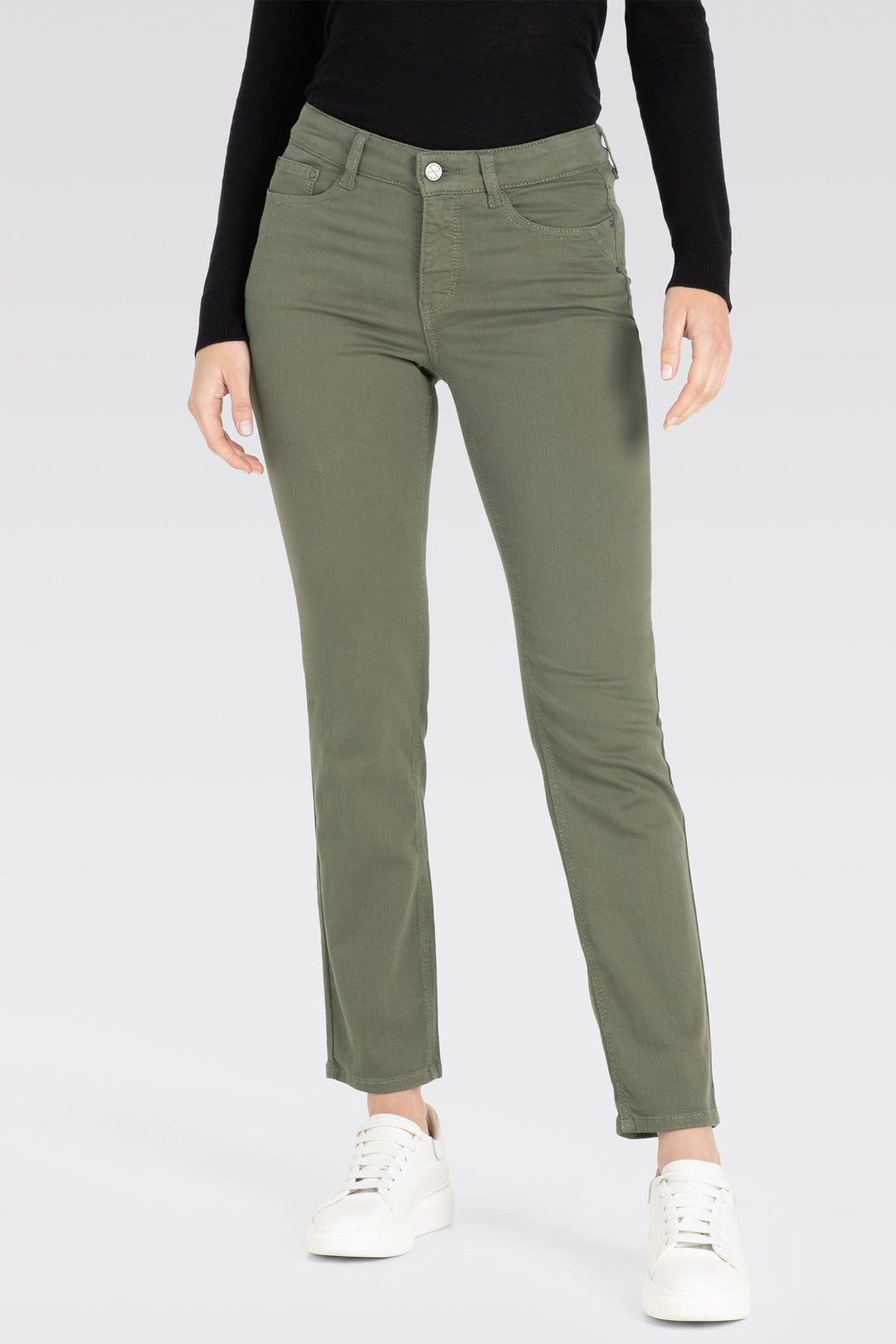 Mac Jeans Dream Olive Night Green Dream Denim 5448-00-0355 677R - Shirley Allum Boutique