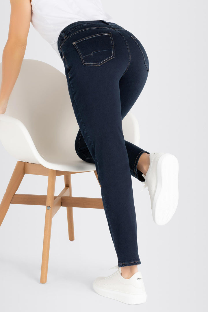 Mac Melanie 5040-87-0380L D801 Dark Rinsewash Jeans Perfect Fit Forever Denim
