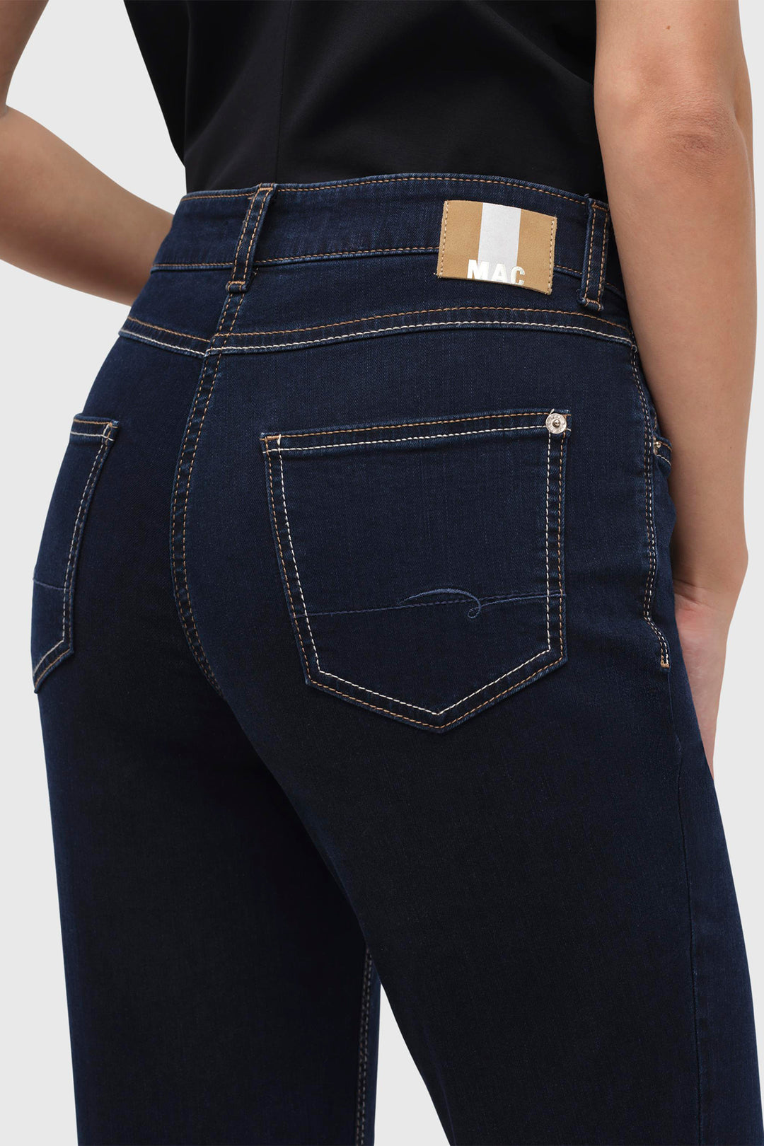 Mac Melanie 5040-87-0380L D801 Dark Rinsewash Jeans Perfect Fit Forever Denim