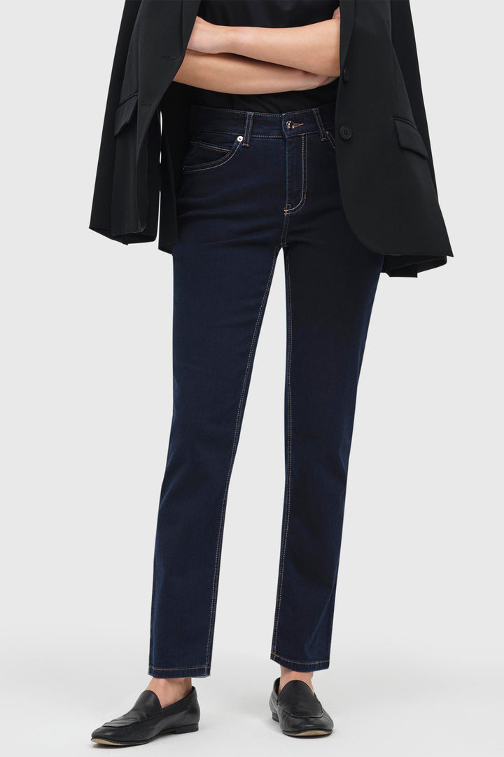 Mac Melanie 5040-87-0380L D801 Dark Rinsewash Jeans Perfect Fit Forever Denim