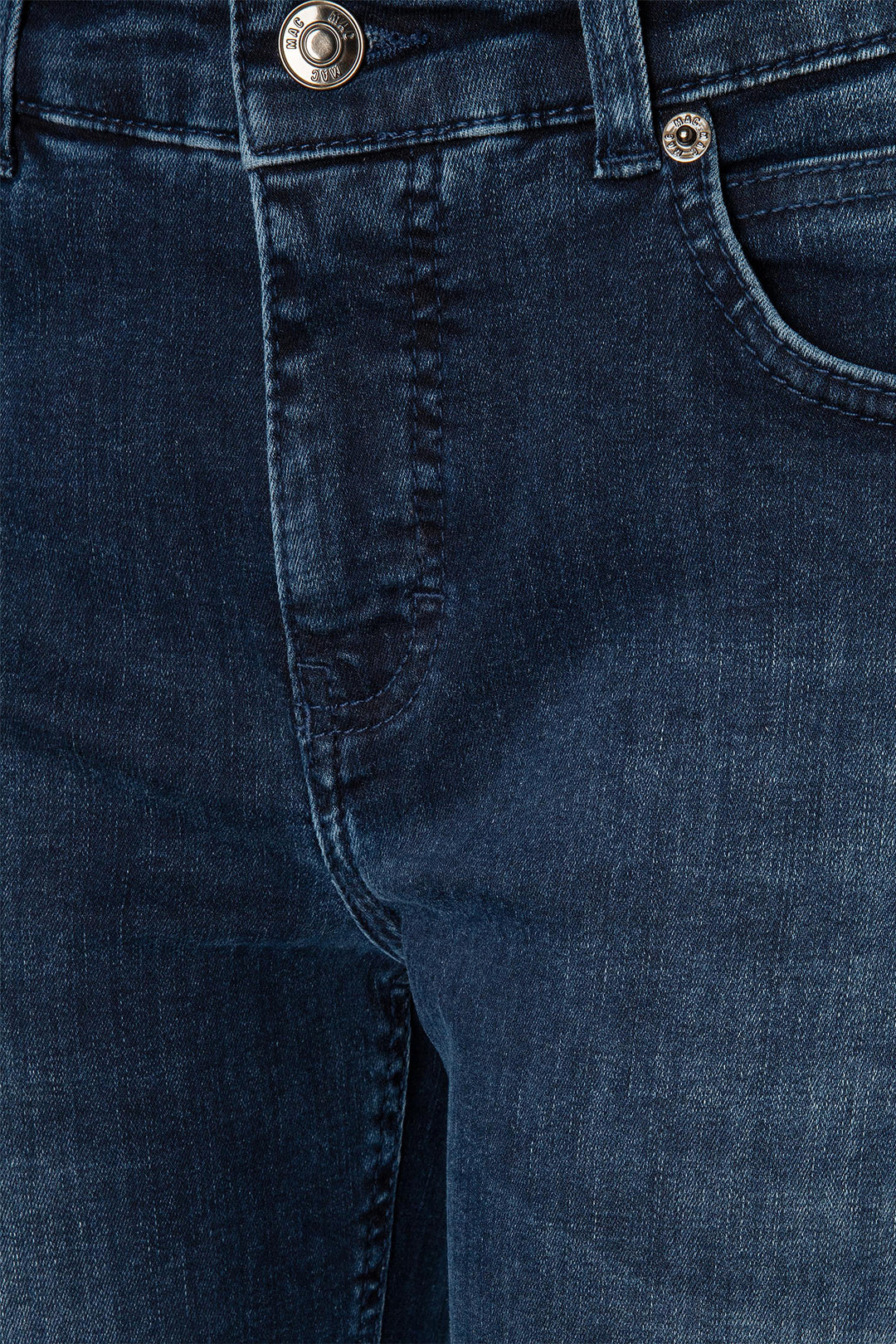 Mac Sue Relax 5714-90-0387L D886 Blue Midnight Wash Jeans Authentic Stretch Denim