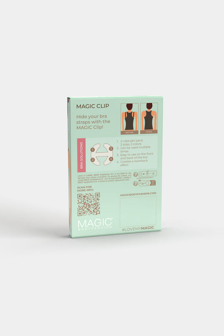 Magic Bodyfashion 4 Piece Magic Clip, back of the pack