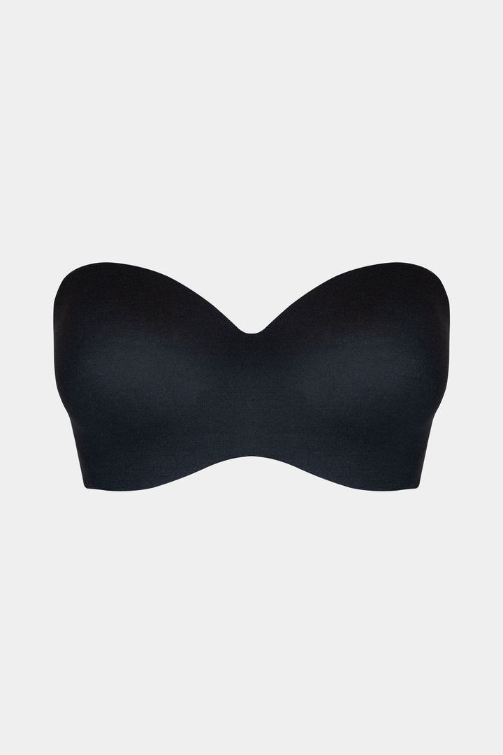 Magic Bodyfashion 50SB 100 Black Luxury Strapless Bra, strapless front