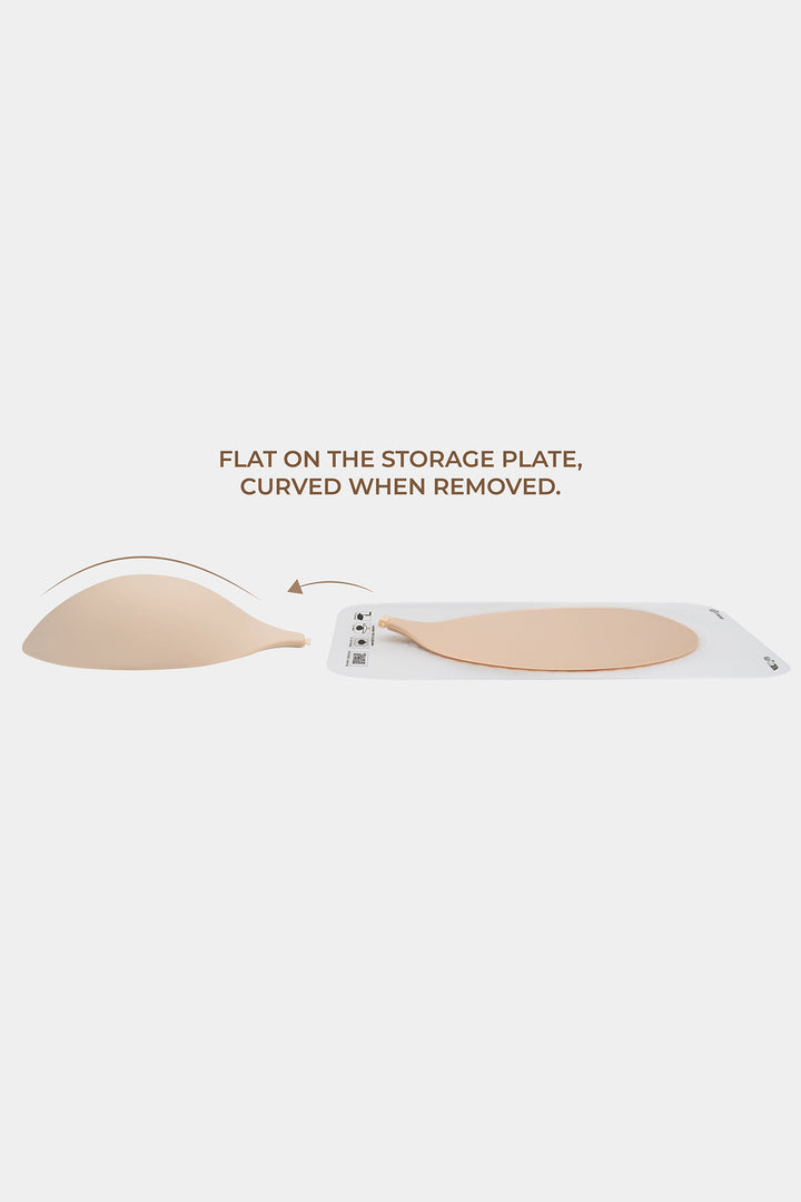 Magic Bodyfashion Latte My Magic Bra 50MB 300, cup shape on and off the plate
