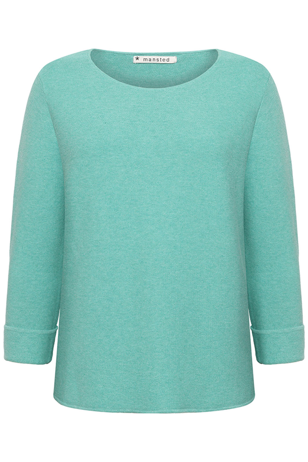 Mansted Moriko Sea Blue Round Neck Jumper - Shirley Allum Boutique