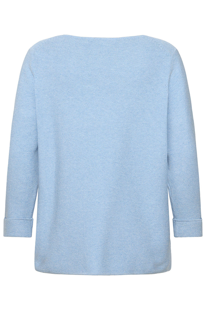 Mansted Moriko Sky Blue Round Neck Jumper - Shirley Allum Boutique