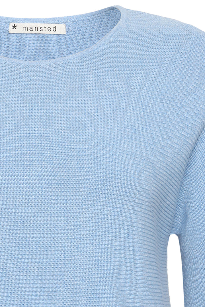 Mansted Nectar Sky Blue Round Neck Jumper - Shirley Allum Boutique