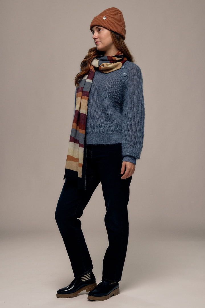 Mat de Misaine Abysse Blue Jumper TECK-545, side view