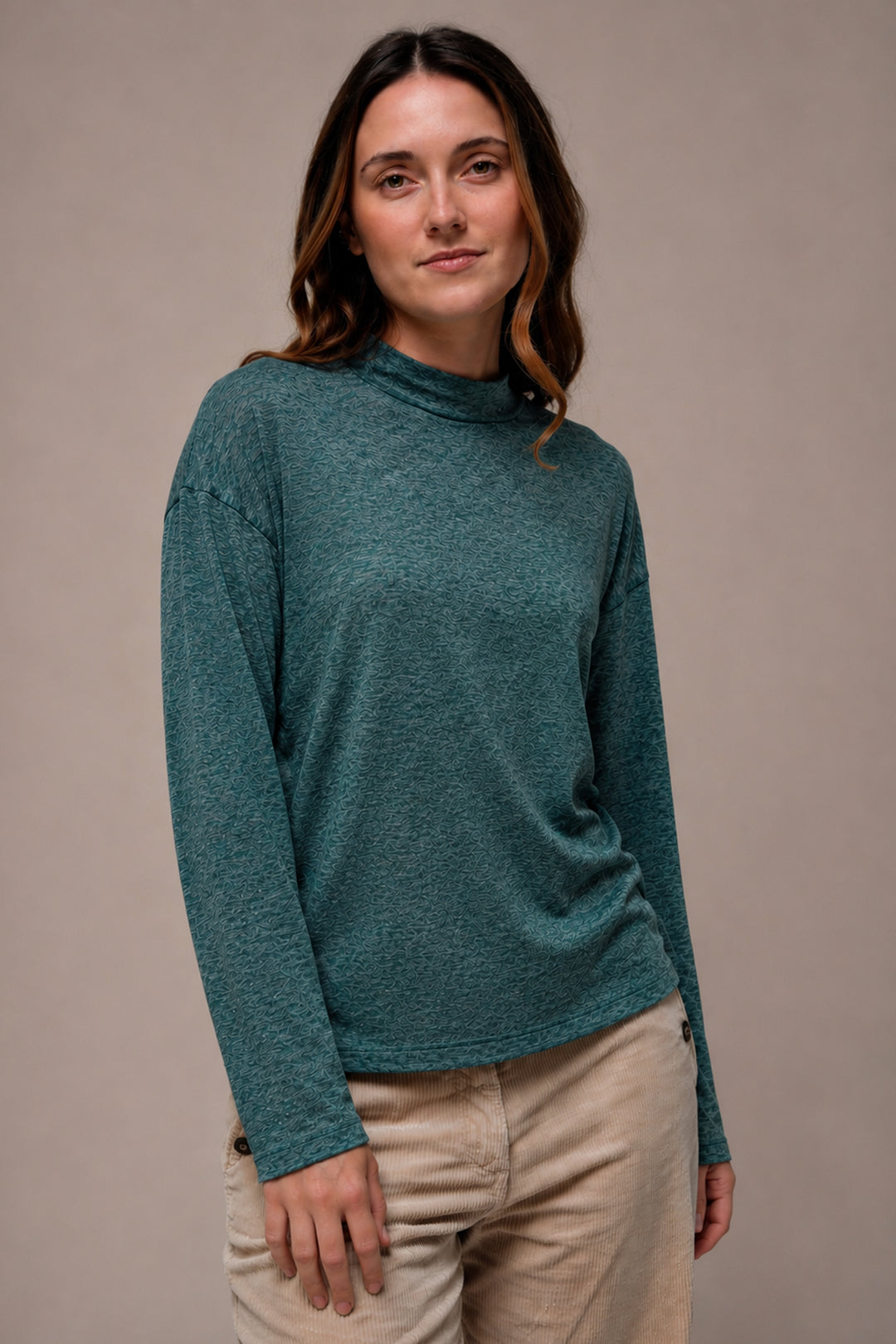Mat de Misaine Abysse Chine Green Jumper MAJOKI-645, front view