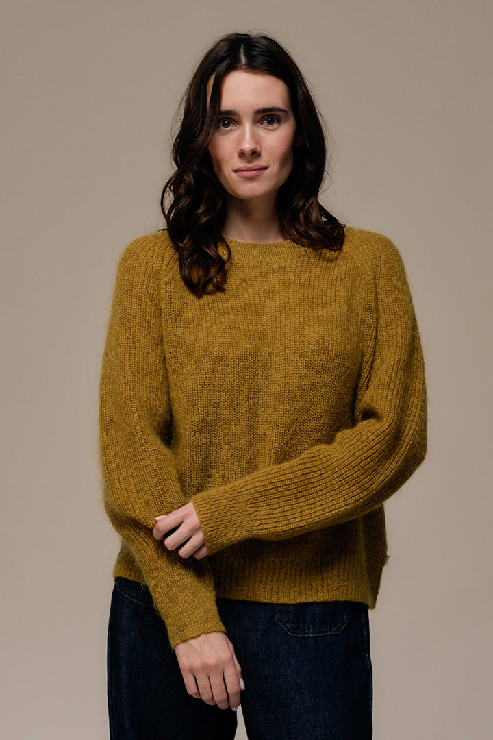 Mat de Misaine Anis Yellow Jumper TOPAZO-545, front view