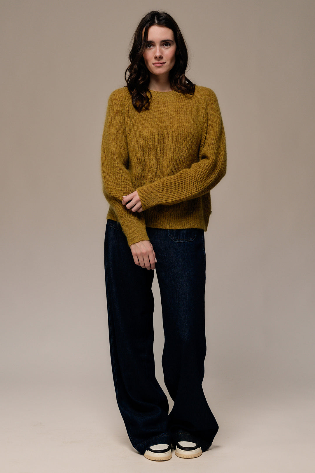 Mat de Misaine Anis Yellow Jumper TOPAZO-545, front full length