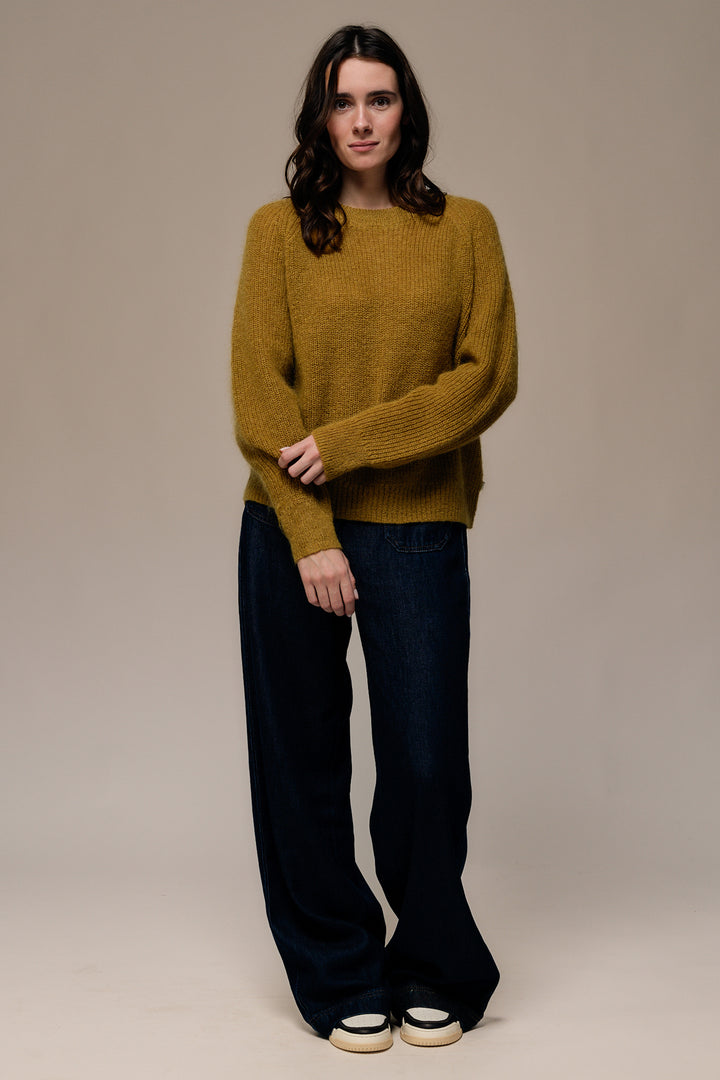 Mat de Misaine Anis Yellow Jumper TOPAZO-545, front full length