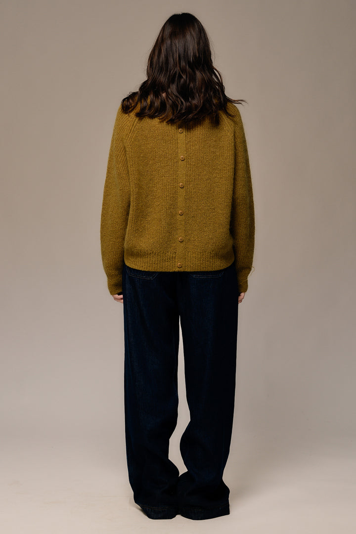 Mat de Misaine Anis Yellow Jumper TOPAZO-545, back full length