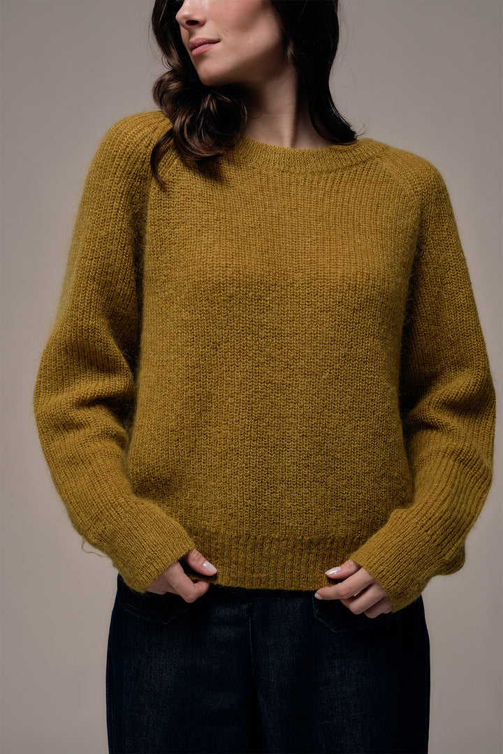 Mat de Misaine Anis Yellow Jumper TOPAZO-545, front close up