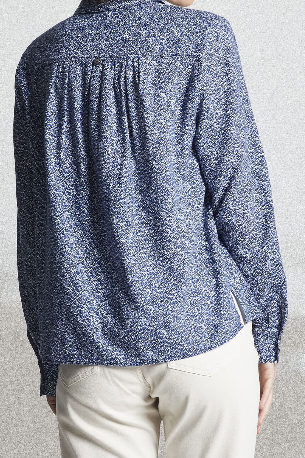 Mat De Misaine Cambo Marine Blue Shirt 25H-CAMBO-20169 I21 - Shirley Allum Boutique