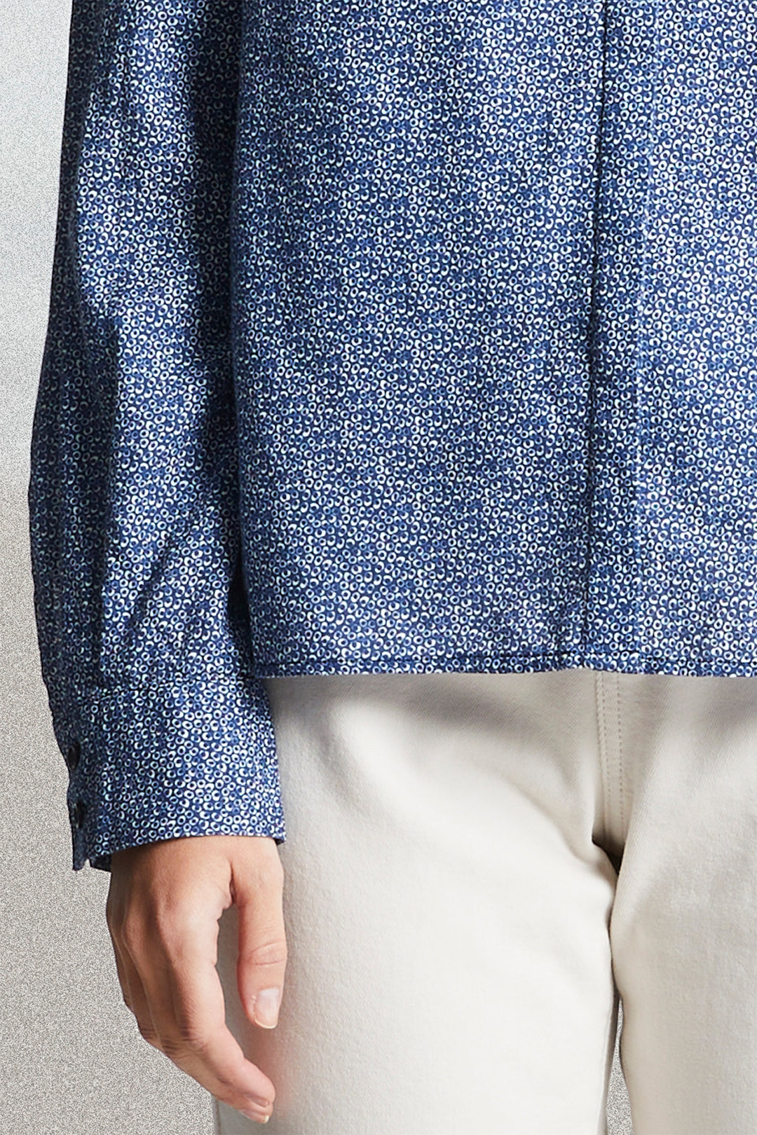Mat De Misaine Cambo Marine Blue Shirt 25H-CAMBO-20169 I21 - Shirley Allum Boutique