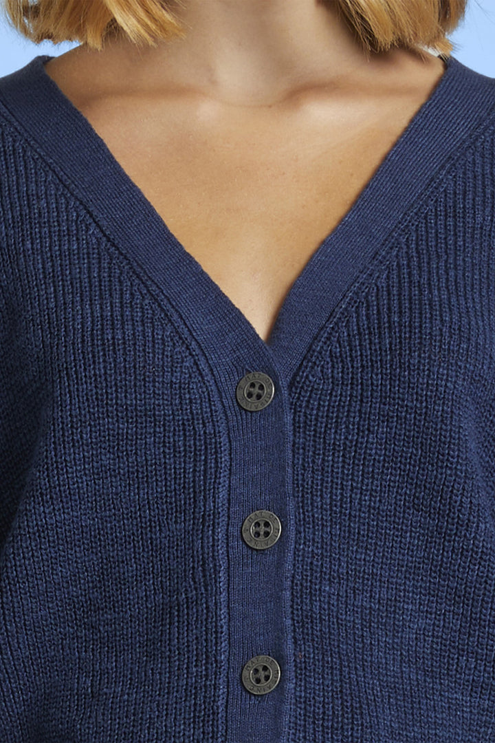 Mat De Misaine Cardigan Indigo Navy Taulu Card-564 U26 - Shirley Allum Boutique