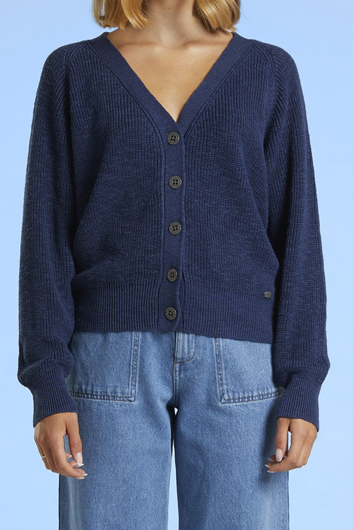 Mat De Misaine Cardigan Indigo Navy Taulu Card-564 U26 - Shirley Allum Boutique