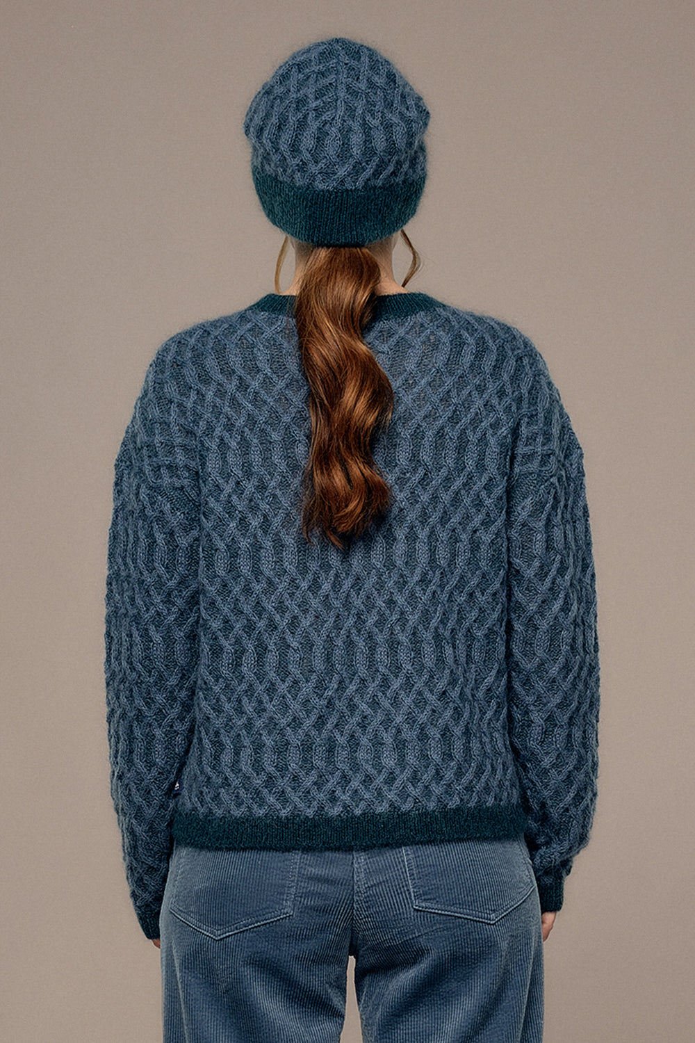 Mat de Misaine Cypres Abysse Blue Jumper TURKA-545TR, back view