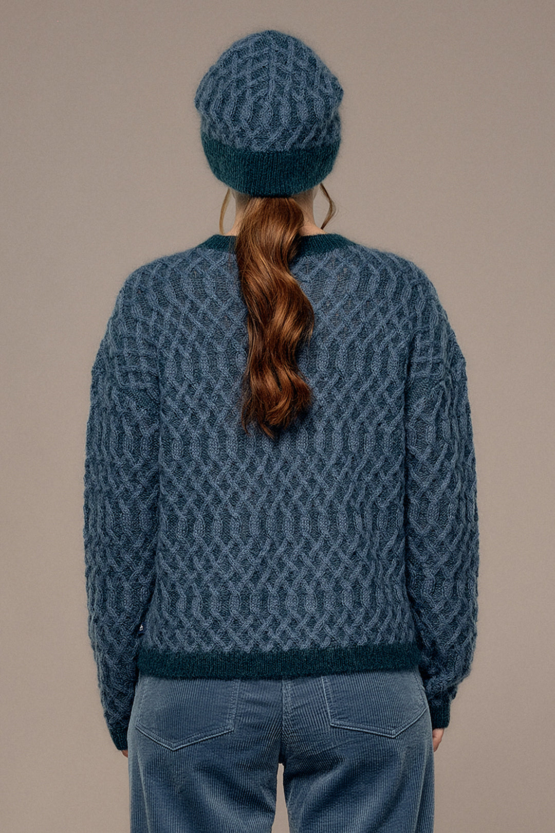 Mat de Misaine Cypres Abysse Blue Jumper TURKA-545TR, back view