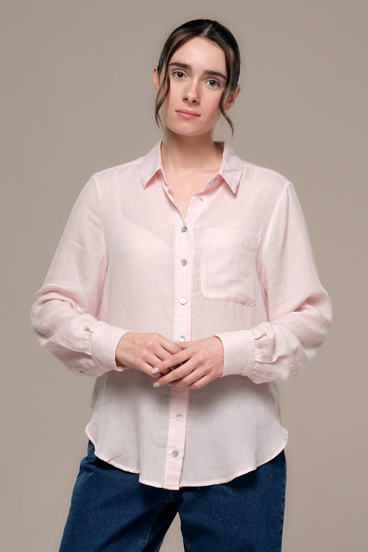 Mat de Misaine Digital Pink Blouse CUBA-25269, front view