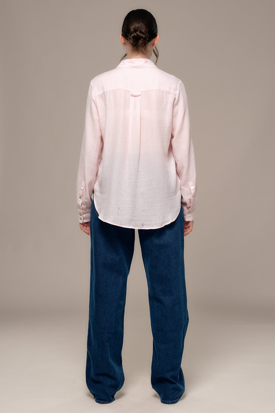 Mat de Misaine Digital Pink Blouse CUBA-25269, back full length