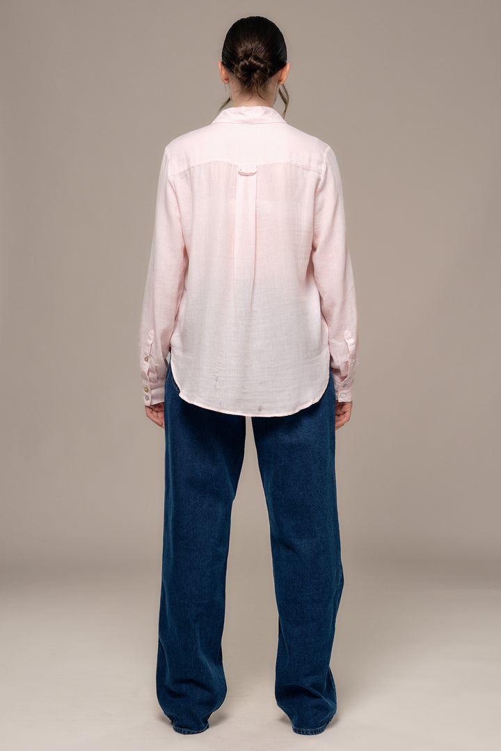 Mat de Misaine Digital Pink Blouse CUBA-25269, back full length
