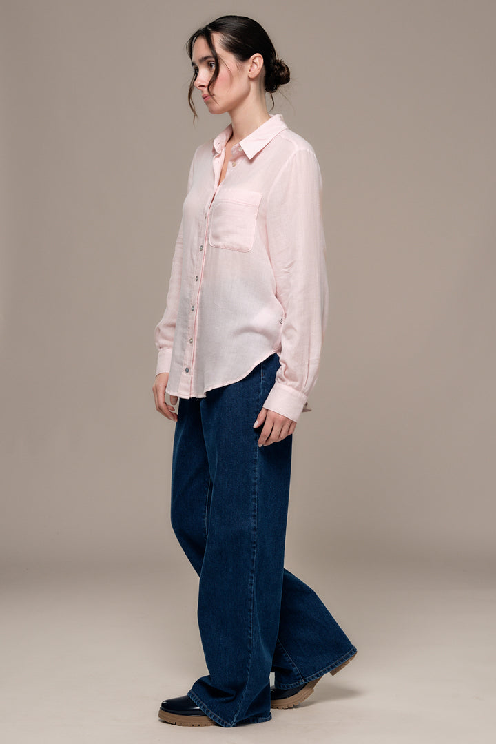Mat de Misaine Digital Pink Blouse CUBA-25269, side view