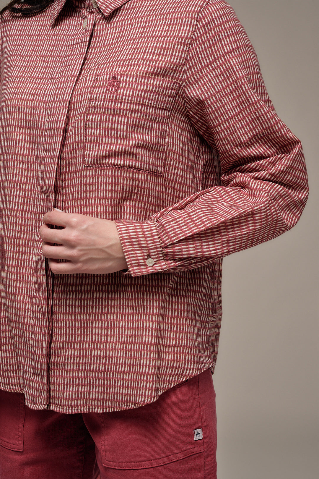 Mat de Misaine Imp Sureau Red Blouse CYCLE-20169, pocket detail