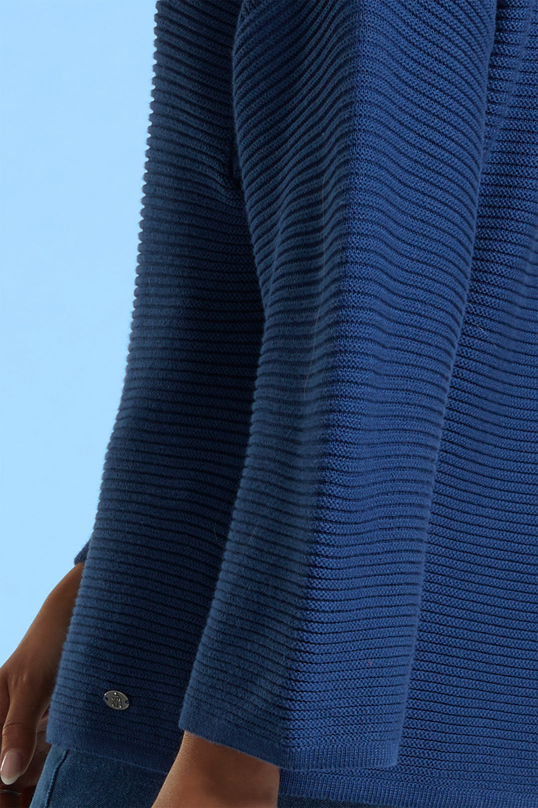 Mat De Misaine Jumper Long Sleeve Indigo Navy Tahiti-503 U26 - Shirley Allum Boutique