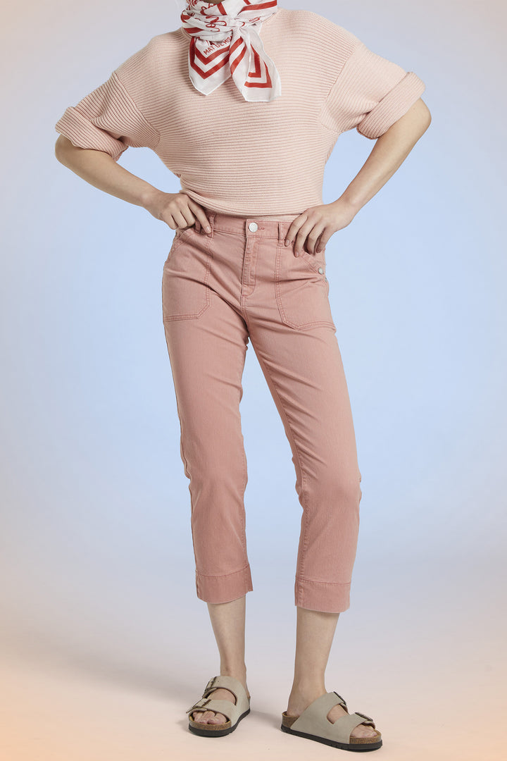 Mat De Misaine Jumper Long Sleeve Poudre Pink Tahiti-503 U329 - Shirley Allum Boutique