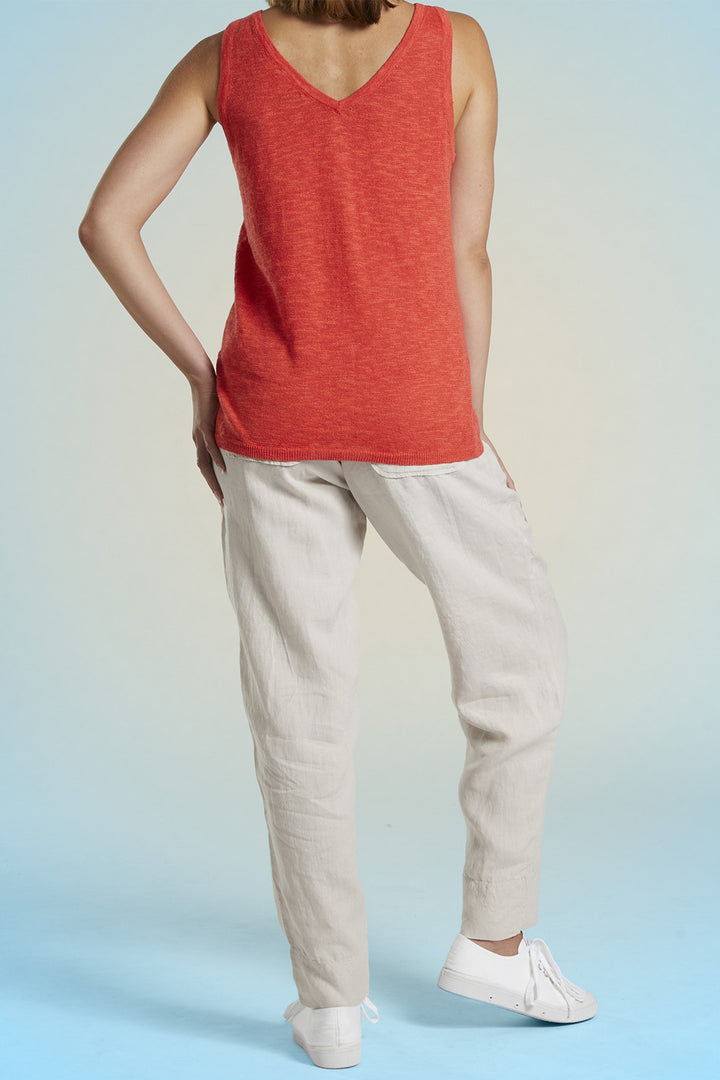 Mat De Misaine Jumper Sleeveless Tuilpe Red Tao Deb-564 - Shirley Allum Boutique