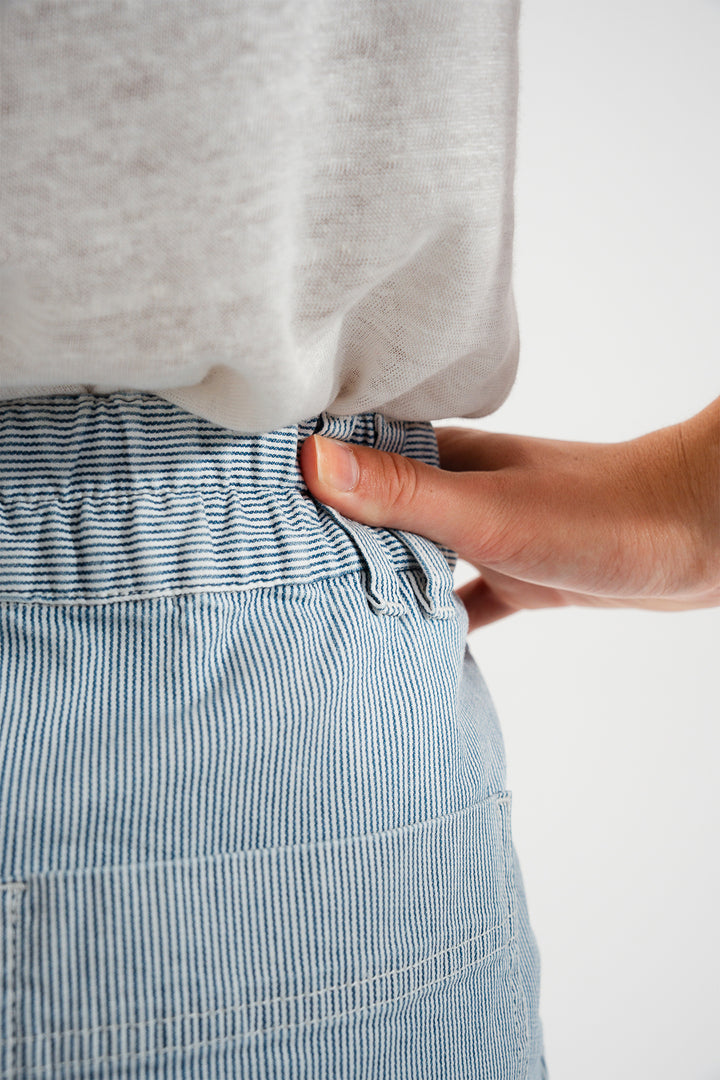 Mat De Misaine Jupon 11785 Raye Navy Stripe Skirt