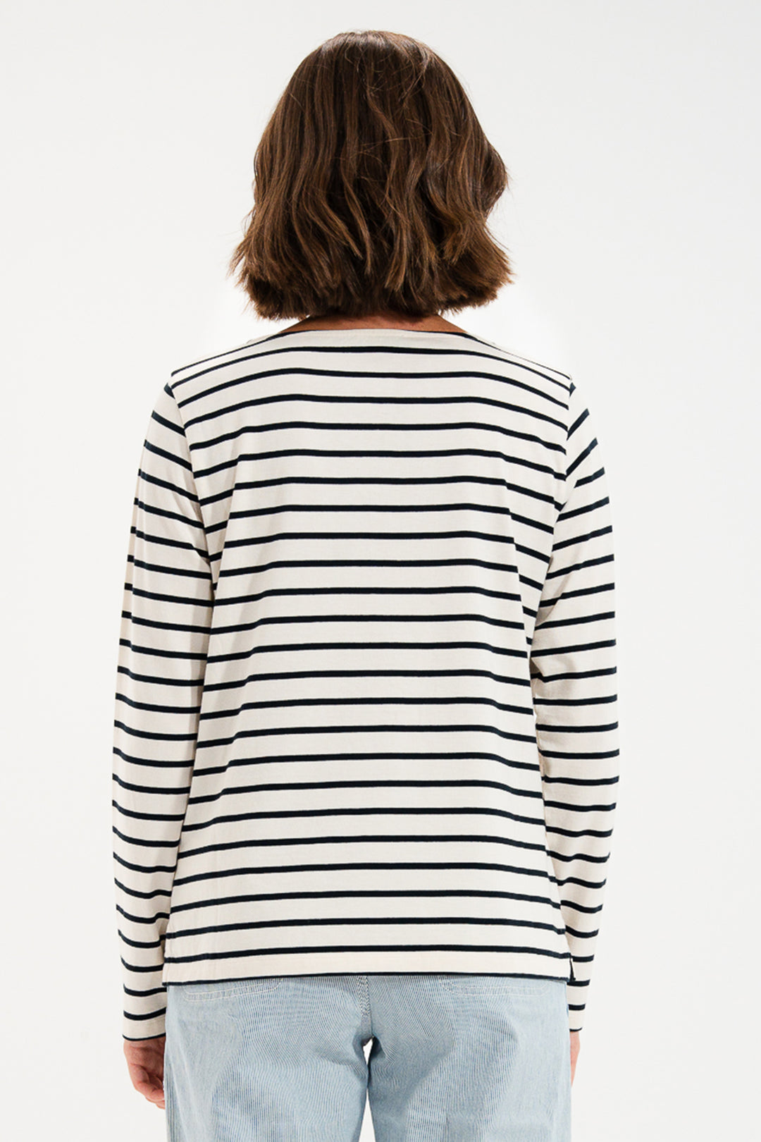 Mat De Misaine Mistral 688RNCG Ecru Marine Navy Stripe Jumper