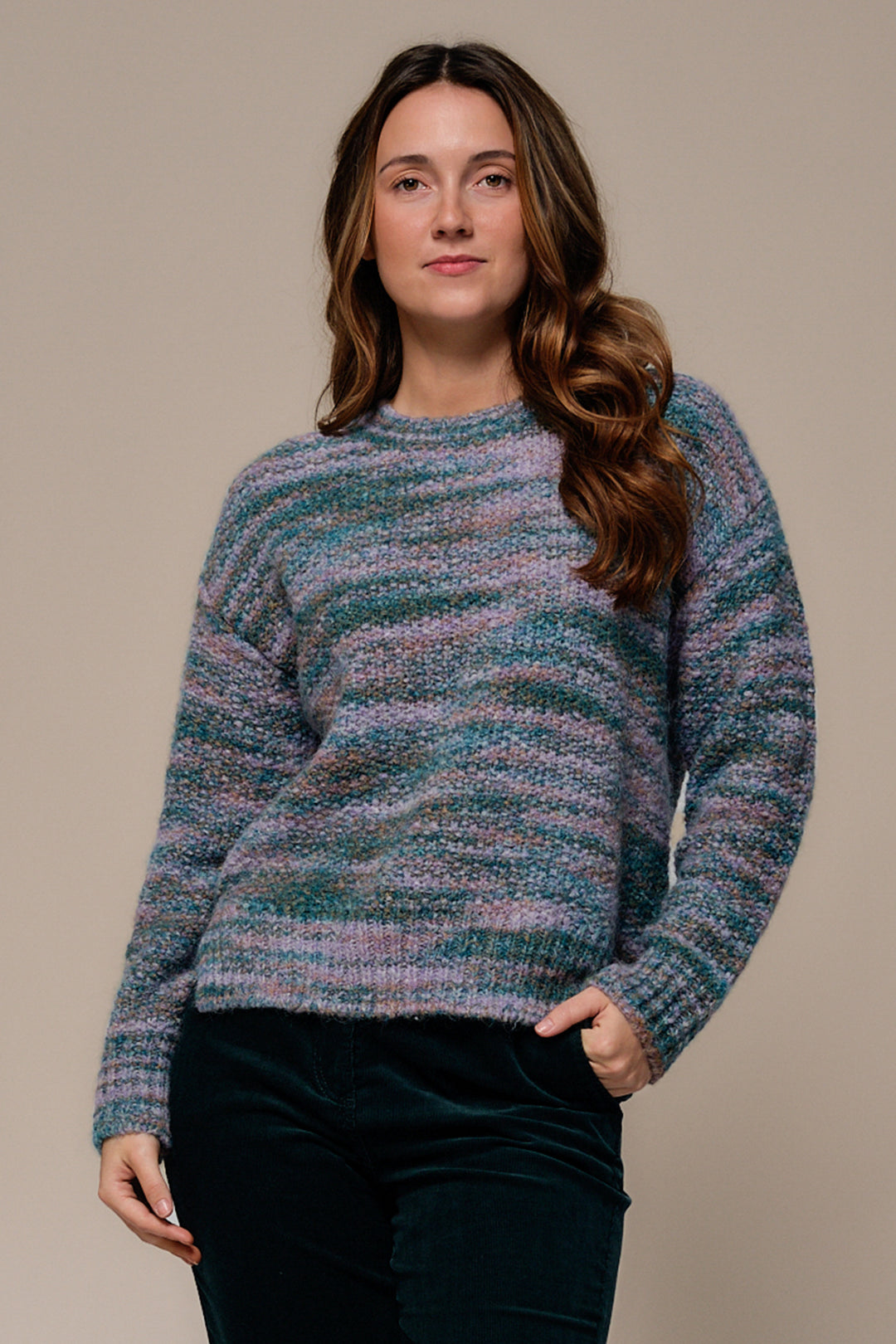 Mat de Misaine Mouline Cypres Multicolour Jumper TOLIMA-531, front view