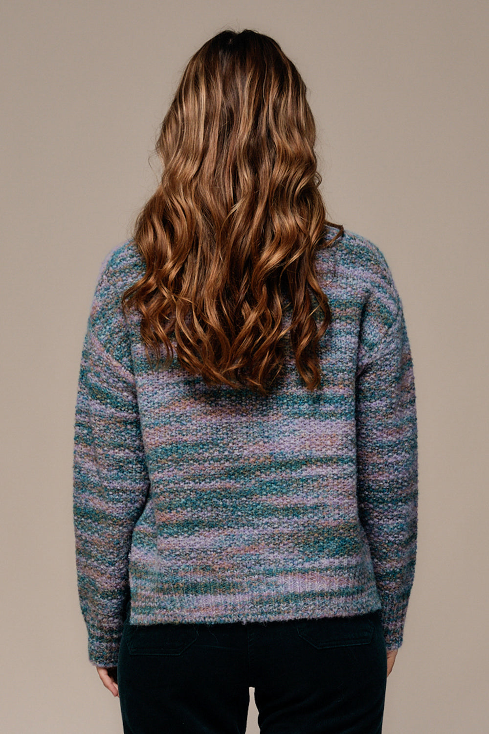 Mat de Misaine Mouline Cypres Multicolour Jumper TOLIMA-531, back view